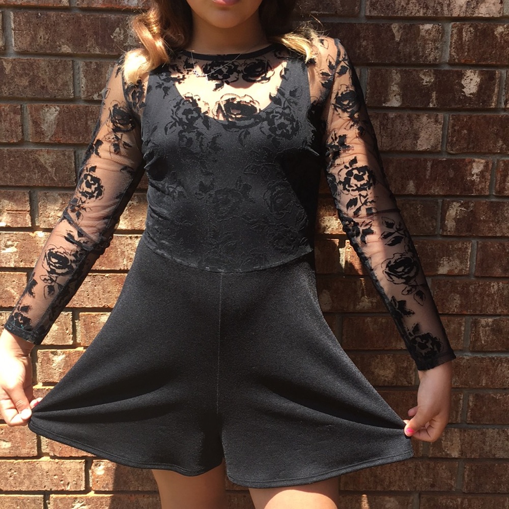 Black body suit
